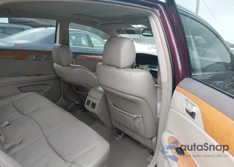 2007 Toyota Avalon Xls z USA, uszkodzony, nr VIN 4T1BK36B97U205649